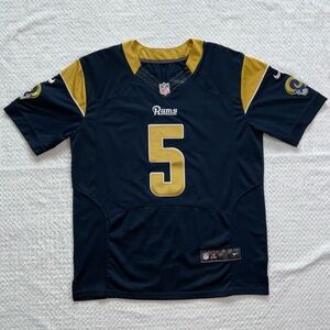 Nike on the field Los rams jersey foles #5